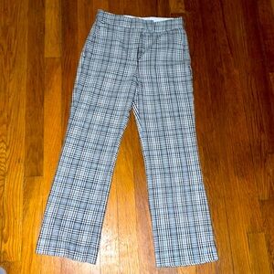 Mango Checkered Pants